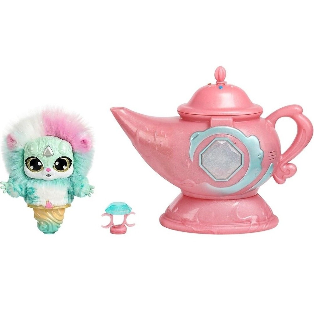 Magic Mixies Magic Genie Lamp with Interactive 8" Plush Toy and 60+ Sounds (Bxed